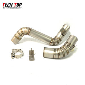Tuyau de connexion de moto en gros pour <span class=keywords><strong>KTM</strong></span> <span class=keywords><strong>Duke</strong></span> <span class=keywords><strong>125</strong></span> 2011-<span class=keywords><strong>2016</strong></span> tuyau de liaison + silencieux d'échappement de tuyau central - Product Image 2