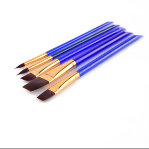 <span class=keywords><strong>Peinture</strong></span> À L'<span class=keywords><strong>huile</strong></span> Acrylique Dessin <span class=keywords><strong>Peinture</strong></span> Personnalisé Ventilateur Brosse avec Bleu Acrylique Poignée - Product Image 3