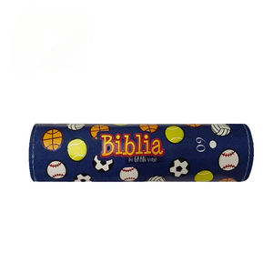 <span class=keywords><strong>Bible</strong></span> Reina Valera en cuir personnalisé avec couverture rigide, impression avec fermeture éclair en métal <span class=keywords><strong>illustrée</strong></span>, bibles pour enfants - Product Image 4