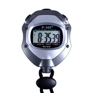 Resee aktuelle Produkte Sport 2-Runden-Speicher professionelle Stopuhr mit günstigem Preis LCD-Digitalbildschirm-Timer