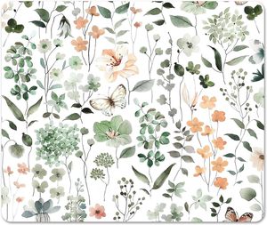 แผ่นรองเมาส์ลายดอกไม้สมัยใหม่ <span class=keywords><strong>รีวิว</strong></span>ดี ใช้งานได้ลื่นไหล เหมาะสำหรับนักเรียน - Product Image 2