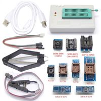 Programmeur de remplacement Minipro T48 TL866II PLUS EEPROM + 10 adaptateurs extracteurs de clips prenant en charge les puces Flash NAND, AVR, MCU, GAL, PIC, SPI