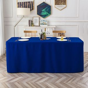 <strong>Black</strong> Tablecloth Fitted <strong>Table</strong> <strong>Clothes</strong> for 4 Ft 6ft 8ftRectangle <strong>Tables</strong> - Water Resistant Washable Fabric Polyester Rectangle - Product Image 5