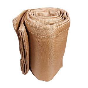 गर्मी इन्सुलेशन वेल्डिंग पर्दा शीसे रेशा कपड़ा Ht620 चिंगारी संरक्षण आग प्रतिरोधी वेल्डिंग कंबल - Product Image 4