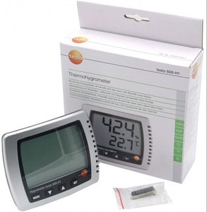 เครื่องวัดอุณหภูมิและความชื้น Stock Testo 608-H2 พร้อมจอแสดงผลจุดน้ำค้างและสัญญาณเตือน LED - Product Image 5