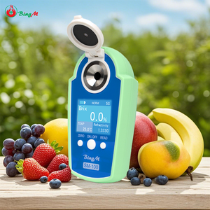 Quang đường nội dung Brix khúc xạ 0 ~ 28% Tổng đường khảo nghiệm Kit cho thực phẩm đồ uống <span class=keywords><strong>glucose</strong></span> atccontent <span class=keywords><strong>Meter</strong></span> cho đường - Product Image 6