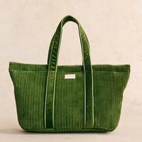 Bolso de Mano Premium Personalizado con Logotipo, Bolso de Hombro Acolchado con Cremallera, Ecológico, Grande, para Mujer, Bolso Tote de Terciopelo