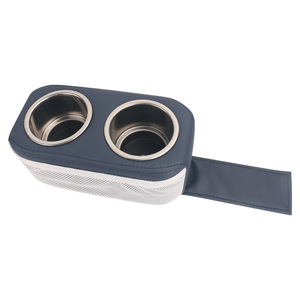 <b>Car</b> <b>Cup</b> <b>Holder</b> Dual Stainless Steel Center Stack Drink <b>Holder</b> For Vehicle Boat Use - Product Image 1