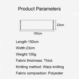 Bufanda de punto a rayas con tacto de cachemira al por mayor – Calentador de cuello cálido para invierno, bufanda unisex estilo coreano vintage para parejas - Product Image 6