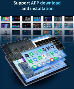 HD Hiển thị màn hình cảm ứng QLED màn hình độ phân giải 1920*1080 Car <span class=keywords><strong>DVD</strong></span> Player Car Video đài phát thanh Navigation 10 ''car <span class=keywords><strong>DVD</strong></span> Player - Product Image 5