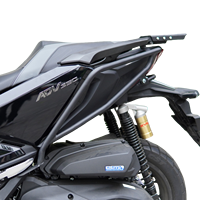 Nouveau kit complet ADV350 : barres de protection avant/arrière, pare-chocs anti-chute, support arrière, protection d'échappement |   Acier au carbone directement de l'usine