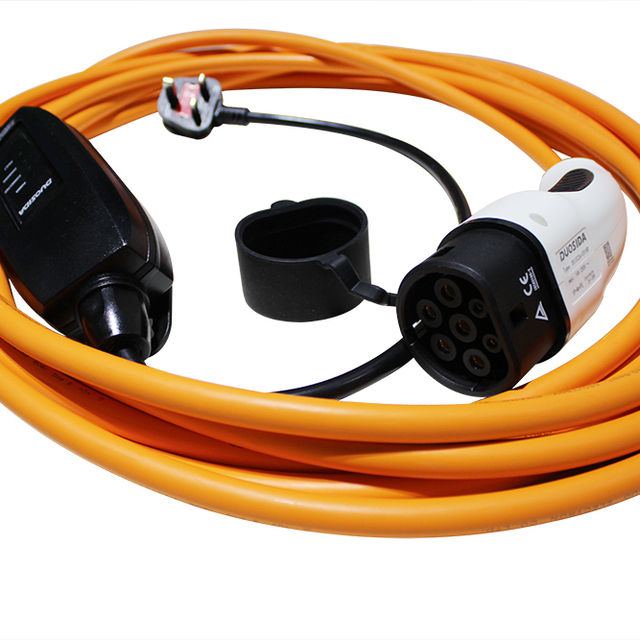 Duosida Mode2  Portable Type2 Electric Vehicle EV Charging Cable Connector