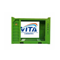 Contenedor Aislado con Estructura de Elevación de Acero de 20 Pies, Estándar DNV 2.7-1, 28 m³