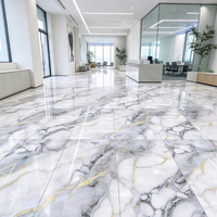 Carrelage vitrifié GILDESTONE Quiet Luxury en marbre veiné doré à glaçure métallique pour murs et sols intérieurs de villas aux États-Unis 600x1200mm