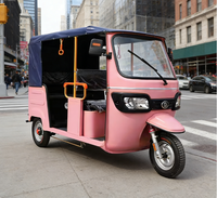 Tricycle Passager 6 Places Cabine Ouverte Véhicule à Trois Roues Batterie au Lithium Meilleur Prix