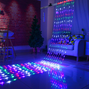 <span class=keywords><strong>Guirnalda</strong></span> de luces LED para decoración de interiores y exteriores, tira de luces de hadas RGBIC, decorativa, resistente al agua - Product Image 1