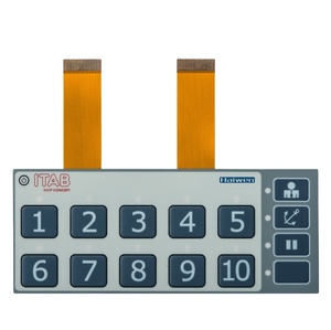 Tùy chỉnh kim loại Dome nút FPC màng chuyển đổi bàn phím Bàn phím - Product Image 2