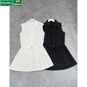 Ensemble chemise boutonnée à manches longues de couleur unie pour femmes, respirant, 100% coton tissé, tenue pour tous les jours, ensembles pour femmes - Product Image 4