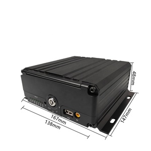 เครื่องบันทึกภาพเคลื่อนไหวบนยานพาหนะ 8 ช่องสัญญาณ MDVR รองรับ H.265 H.264 AHD ความละเอียด 1080p 720p พร้อม 4G GPS WiFi ระบบ ADAS/DMS/BSD ตรวจจับความเหนื่อยล้าของคนขับ สำหรับรถบรรทุก - Product Image 3