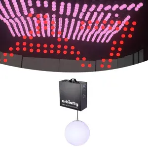 Kit d'interrupteur d'éclairage cinétique à contrôle automatique Ball Dancing Nouvelle technologie led Kinetic Lights DMX