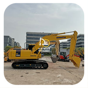 รถขุดตีนตะขาบ KOMATSU PC200-7 มือสอง น้ำหนัก 20 ตัน ชั่วโมงการใช้งานต่ำ รถขุดขนาดกลาง ปี 2018 อะไหล่แท้ ปั๊มเกียร์ - Product Image 1