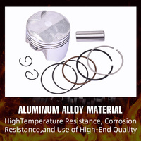 55mm moteur de haute qualité moto Piston + anneau Kit ensemble nouveauté Stock chine pour CB400 CB400 VTEC