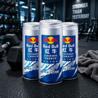 Vente en gros de RedBull Energy Drink Taurine Extra en canette 250ml, 24 canettes, saveur originale, eau, sucre, faible teneur en matières grasses, durée de conservation de 12 mois