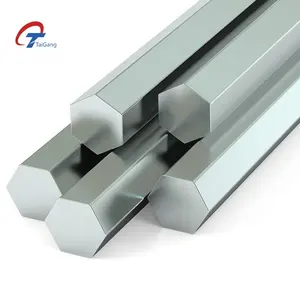 Harga Murah 304l 316l 904l 310s 321 304 BA 8K heksagonal sus304 stainless steel bar bulat dengan kualitas terbaik