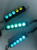 Kit de Luces LED de 0.5mm para Techo de Auto, Garantía de 3 Años, Universal, Control Independiente del Color, Patrón de Logotipo, 12V, Certificado CE/FCC