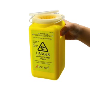 1.4L Sharp container y tế dùng một lần chất thải y tế, nhà máy trực tiếp bán nhựa <span class=keywords><strong>sharps</strong></span> container - Product Image 5