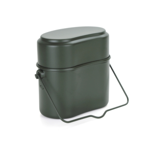 Offre Spéciale – Ensemble de Boîtes à Repas Tactiques Allemandes en Aluminium Léger 1,5 L – Boîte à Lunch Portable pour Camping, Randonnée et Survie en Plein Air - Product Image 1