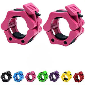 Colliers de serrage rapides pour haltères de fitness, paire de 2 pouces, en plastique, pour barres de poids, clips de verrouillage sécurisés pour haltérophilie - Product Image 3