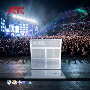 Barrière <span class=keywords><strong>de</strong></span> scène pliable portable en alliage d'aluminium pour la sécurité des concerts et le contrôle des foules - Product Image 1