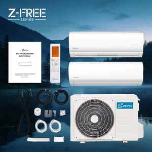 Aire Acondicionado Split de Pared de Una Sola Zona, 10001-12000 Btu, para Uso Doméstico, Sistema sin Ductos, R32, Alta Eficiencia Energética 19 S - Product Image 1