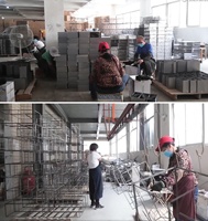 Produsen profesional antik disesuaikan jam dinding bulat besi dekorasi rumah untuk ruang tamu