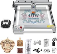 Machine de gravure/découpe laser LASER TREE 40000mW (40W+) avec kit de pompe d'assistance pneumatique, haute précision, garantie de 3 mois