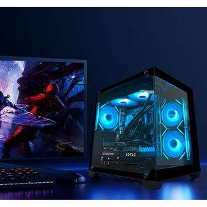 PC para Juegos YAWYORE, AMD Ryzen 7 5700X, GeForce RTX 5060, 32GB DDR4, 1TB NVMe SSD, Ventiladores ARGB, WiFi, BT, Torre de Escritorio - Product Image 2