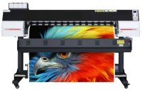 Impresora de Etiquetas Flexibles en Rollo sin Bordes Benlun Nueva Automática 1440/3600DPI CMYK UV/Eco-Solvente con Cabezal XP600 Wi-Fi/USB