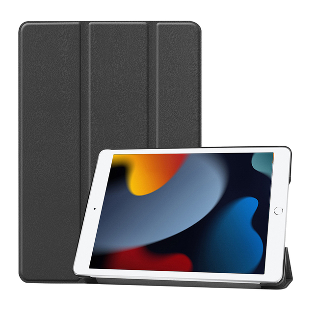 For Apple iPad 10.2 Inch 9 2021 8th Generation 2020 2020 2019 Smart Stand Tablet case Slim PU Leather Cover Factory Wholesales