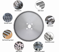 Scie circulaire à vitesse rapide NC 425 Machine à couper les tubes métalliques en acier et les barres solides entièrement automatique avec composants du noyau du moteur