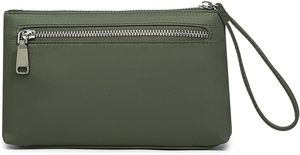 Pochette en cuir pour documents pour homme |   Porte-documents en cuir fin avec logo gaufré, grande capacité, pochette d'affaires pour homme - Product Image 4