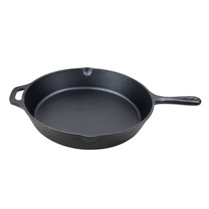 Sartén de <span class=keywords><strong>Hierro</strong></span> Fundido Precurada <span class=keywords><strong>con</strong></span> Asa Auxiliar, Sartén Antiadherente de Alta Resistencia - Product Image 2