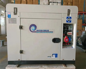 गर्म प्रयुक्त 6kw 7kw 3 चरण डीजल जनरेटर मूक प्रकार 220v रेटेड वोल्टेज 60hz आवृत्ति बहुत सस्ते कम बिजली दैनिक इंजन - Product Image 1