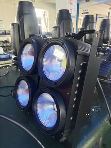 4 pezzi 100W LED COB RGBW Blinder palco pubblico viso COB colore bianco caldo Disco palco RGBW luce del pubblico - Product Image 5