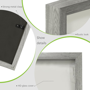 Tùy chỉnh bóng hộp khung MDF gỗ 3cm 5cm sâu 8x8 16x16 inch A3 A4 3D tường nghệ thuật hình ảnh Khung bóng hộp khung ảnh - Product Image 6