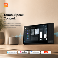 Panneau de commande central intelligent 8 pouces Tuya avec écran tactile Android 11, Zigbee, BLE Mesh, IR et commande vocale pour hôtels, appartements et usage domestique