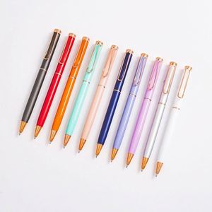 Multi-Color Hotel Metal Ballpoint <b>Cheap</b> Price Custom Twist Pen - Product Image 1