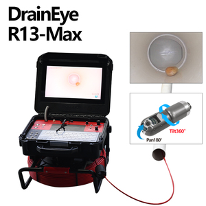 Caméra DrainEye R13-max, caméra rotative à 360 degrés, auto-équilibrante, caméra de canalisation 512 Hz, câble de 50 mètres, adaptée aux plombiers - Product Image 6