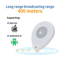 Feasycom FSC-BP108B Balises Bluetooth miniatures portables à longue durée de vie de la batterie, balise BLE 5.1 avec batterie remplaçable