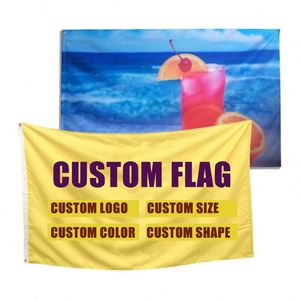 Decoratie Grote Custom Vlag Polyester Satijn Vlaggen Stof Nationale 90*150 Polyester Stof Banners 3*5 Vlaggen - Product Image 1